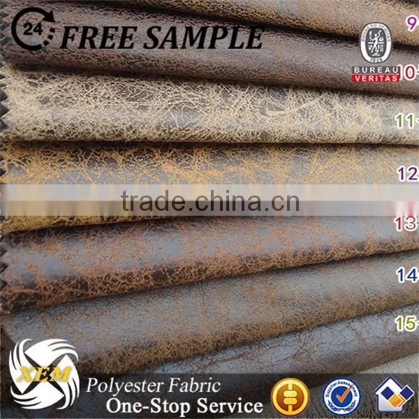 High Quality Wholesale Faux Leather Fabric for Car Cushion