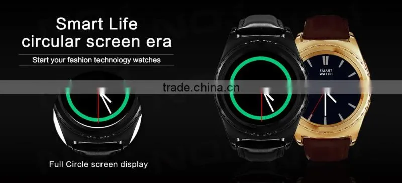 NO.1 G4 1.2 inch Round Dial Smartwatch Phone MTK6261 IPS Screen Pedometer Sedentary Reminder Heart Rate Monitor Bluetooth 3.0