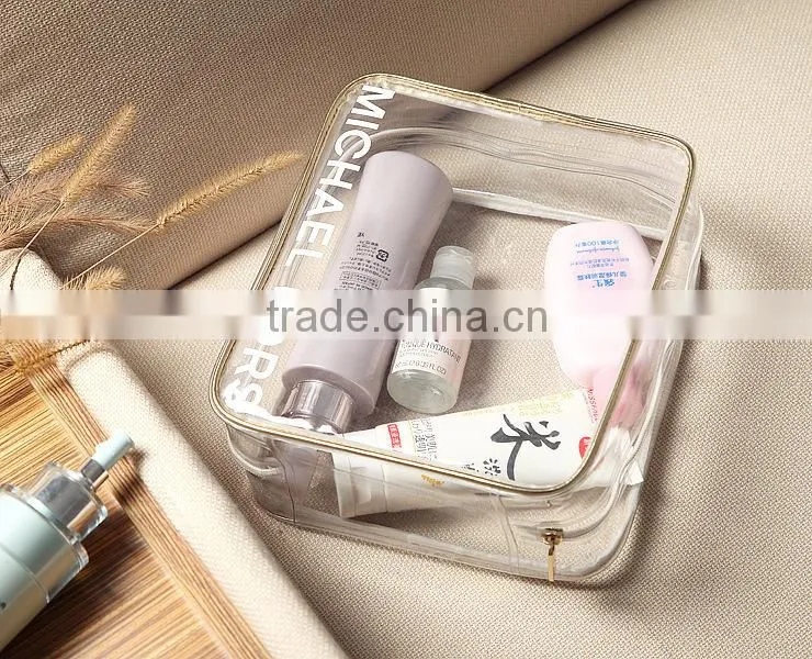 mens travel cosmetic bag, transparent cosmetic bag