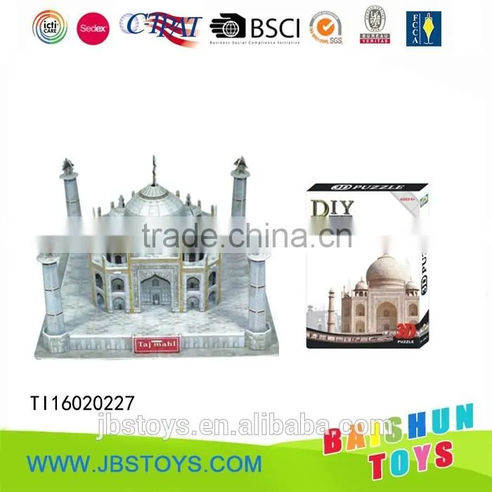 Petronas Twin Towers world building model paper puzzle