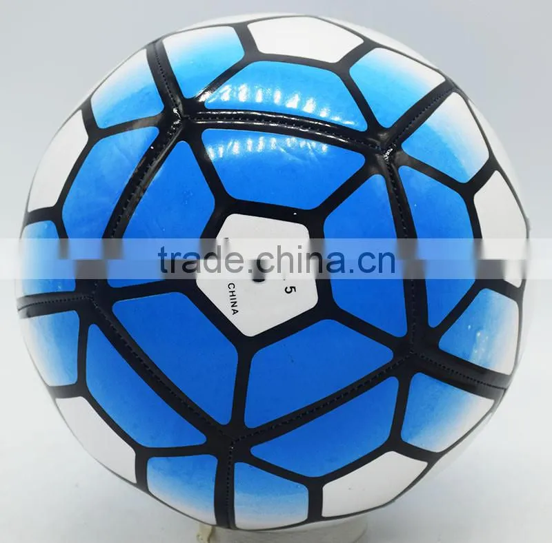 Custom Design Machine Stitched Size 5 PVC Football Ball