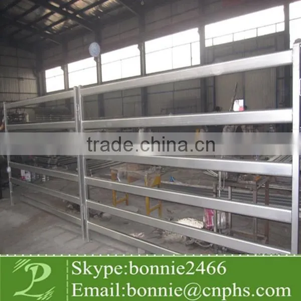 Galvanized Steel pipe Farm gate with L 2.165m x H 1.85m (factory & trader)