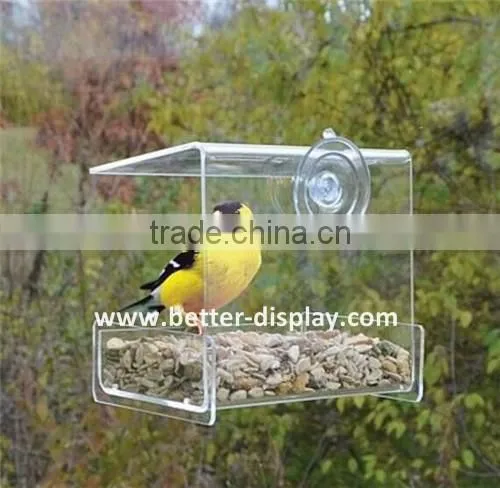 high quality acrylic wild bird feeders