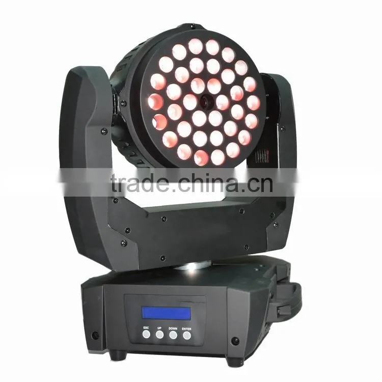 200mw green laser 36*10W led stage flood light