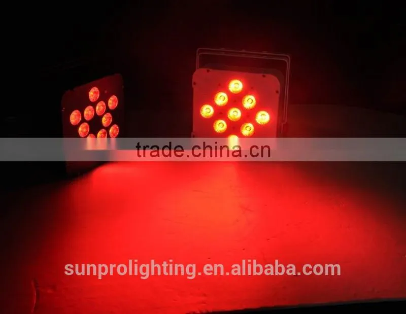 factory supply par light 9*12w led rgbw party lights