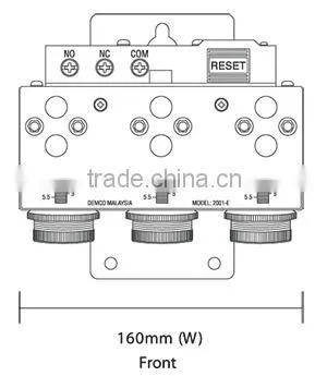 Demco 2001-E Magnetic Overload Relay