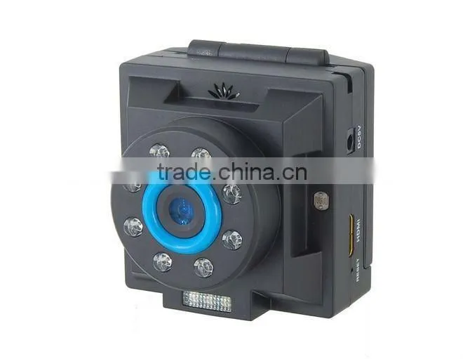 2.0'' TFT S6000 HD 720P 140 Degree 8 LED light Black Box Car DVR