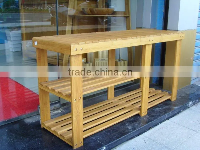 Bamboo Shoes Rack