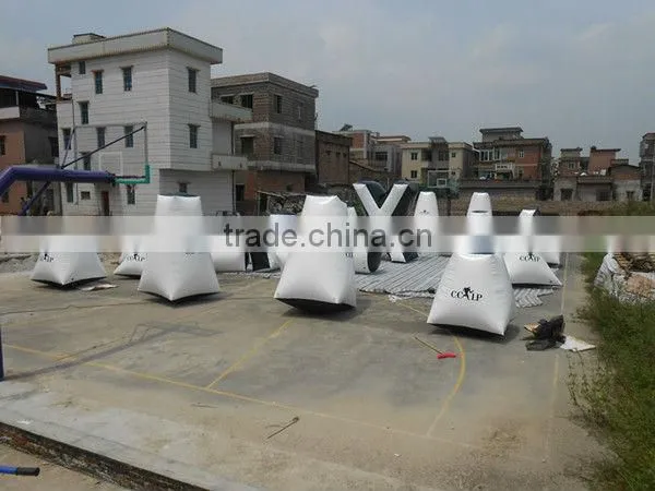 inflatable paintball bunker paintball field paintball obstacle