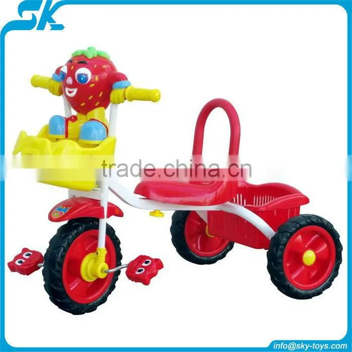 Riding vehicles hot 2012 children toy car children pedal go kart Plastic pushing baby car stroller