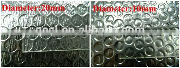 Metalized Aluminum Bubble Insulation with fire resistant