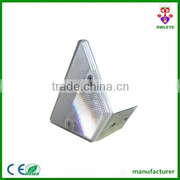 Highway security one way red color road guardrail reflector