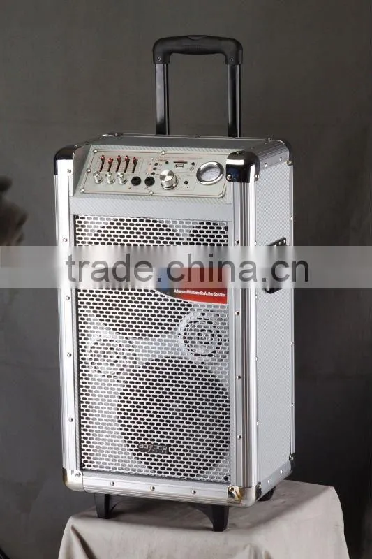 Active trolley speaker/portable spaker with USB/SD SA-688