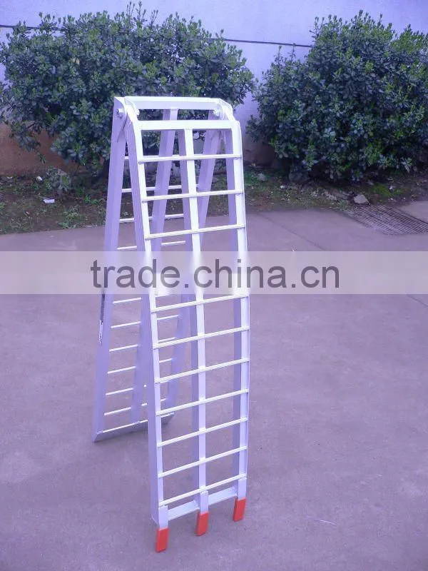 Aluminium loading ramp with CE certificate