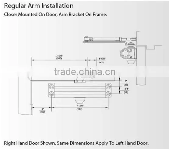 Hot seller door closers new star door closer
