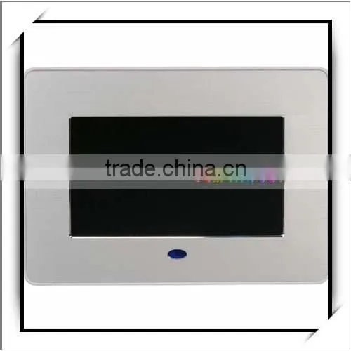 New Product Brush 7 Inch Wide Screen Digital Photo Frame