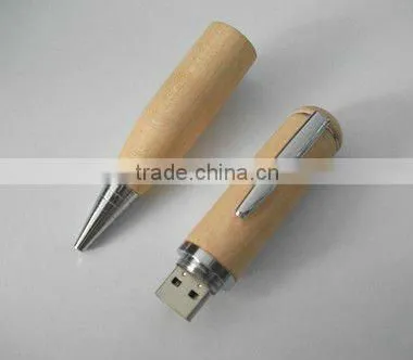 wooden usb flash drive with custom logo