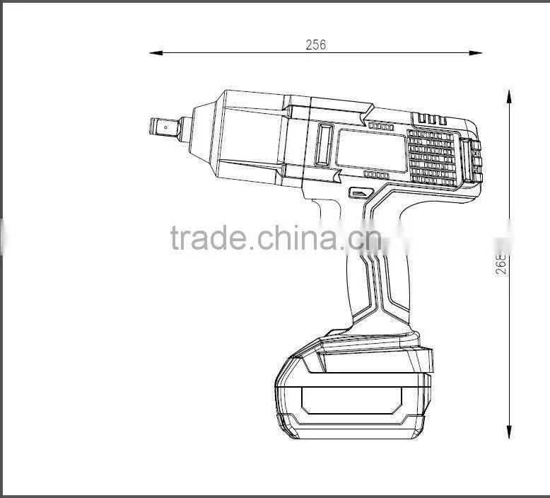 BKW1803 18V 650Nm Cordless Impact Wrench 18V 650Nm cordless Wrench power tool
