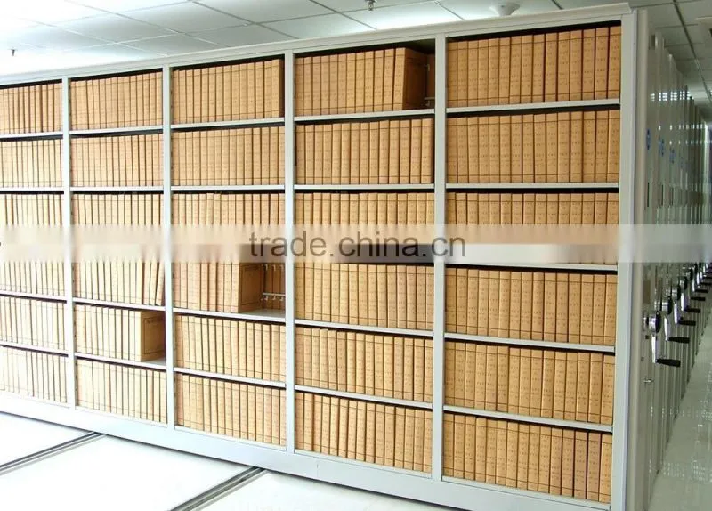 Factory Directly Library Furniture Metal Mass Shelves for Maps and Filings
