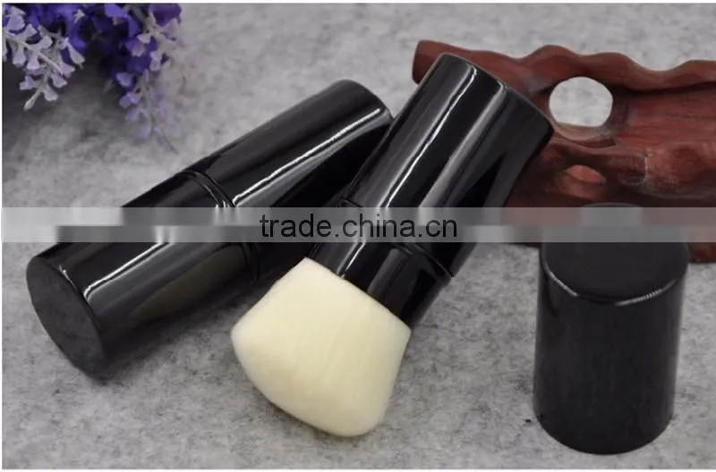 Wholesale OEM retractable synthetic makeup brushes