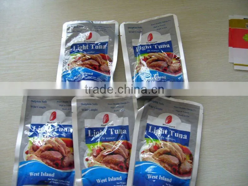 Canned tuna food