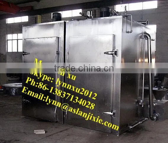 chicken meat smoker /sausage smoking machine/automatic fish smokehouse