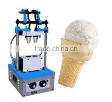ice cream cone filling ice cream cone waffle making ice cream cone maker machine