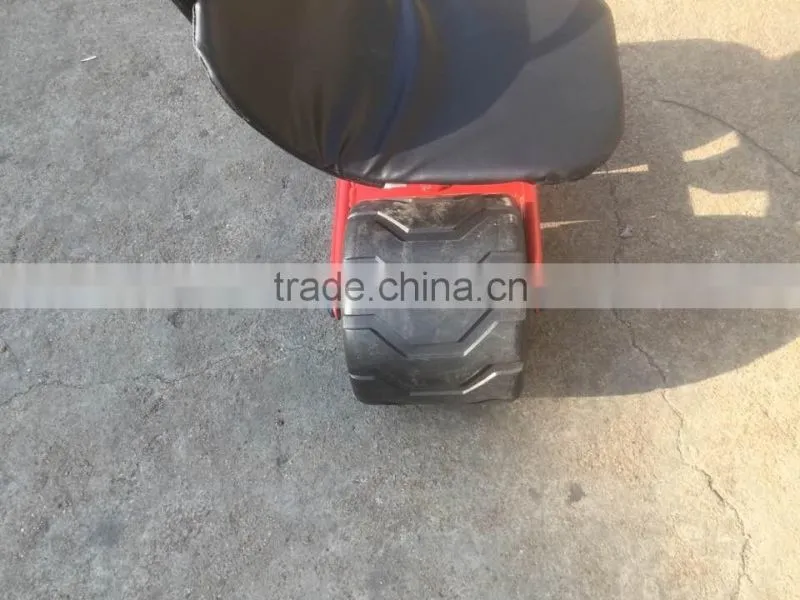 two-wheel garden work rolling seat cart TC1407