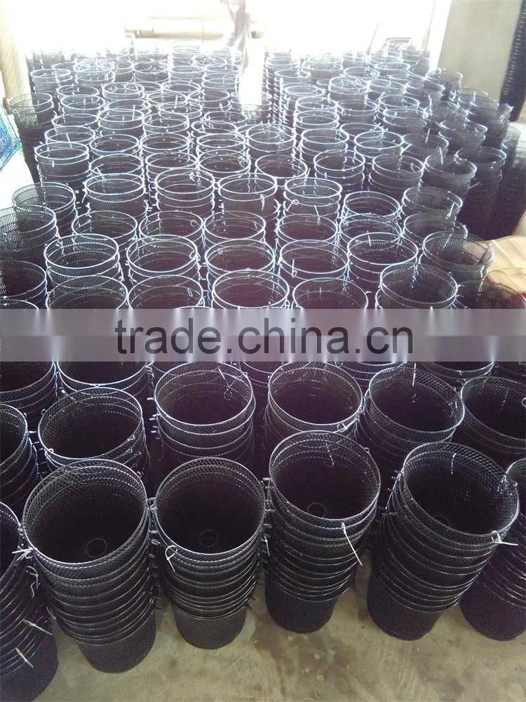 American popular Duarble metal lobster traps, coated crab trap wire