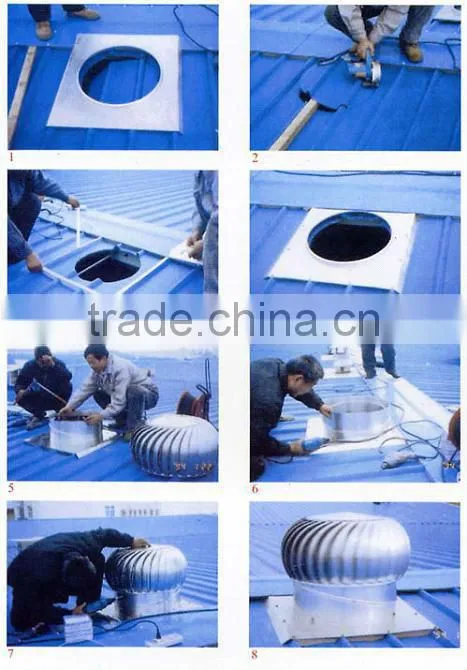 Turbine roof fan/ roof ventilator/wind-driven fan/ceiling fan
