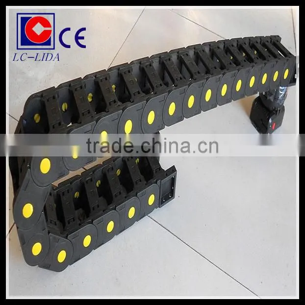low noise weight bearing plastic cable carrier