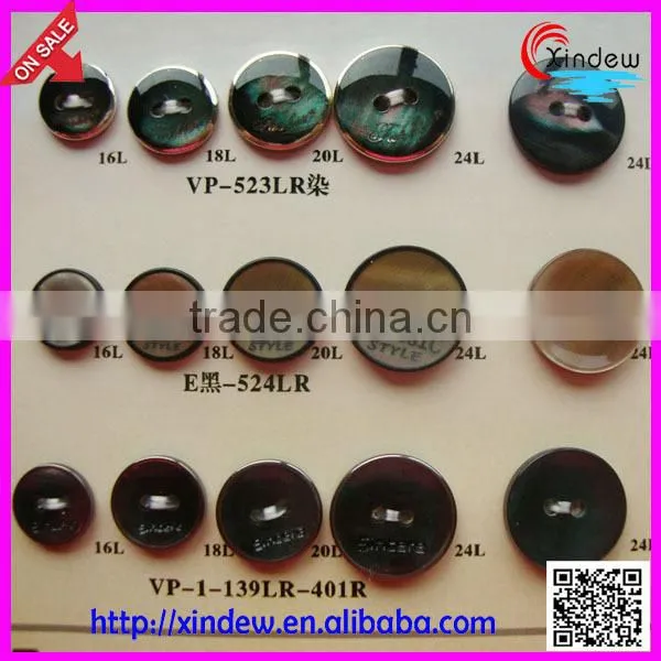 Fashion design coat buttons/suit button/shirt button/High-end clothing buttons