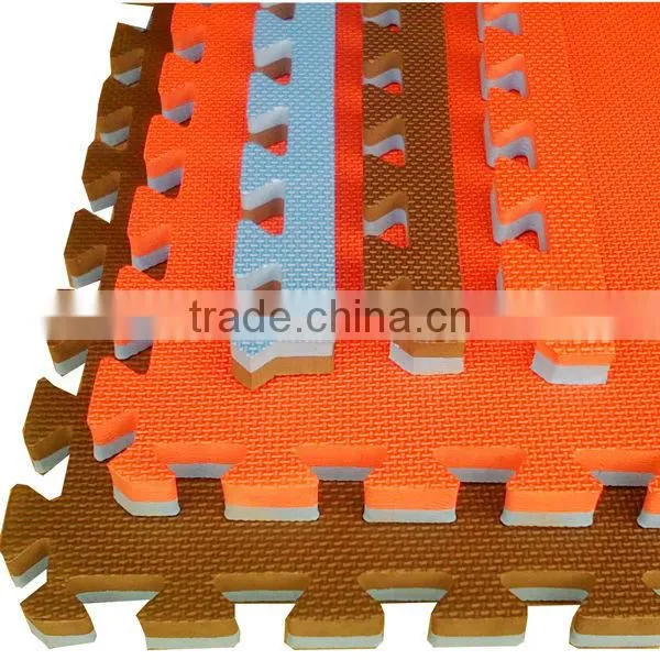 2016 puzzled interlocked foam tatami floor mats in different fields