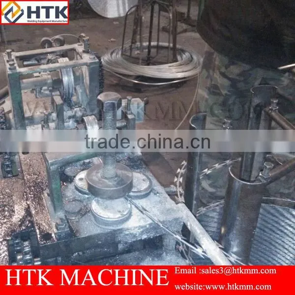 Nine Strip high speed razor barbed wire machine (Direct factory)