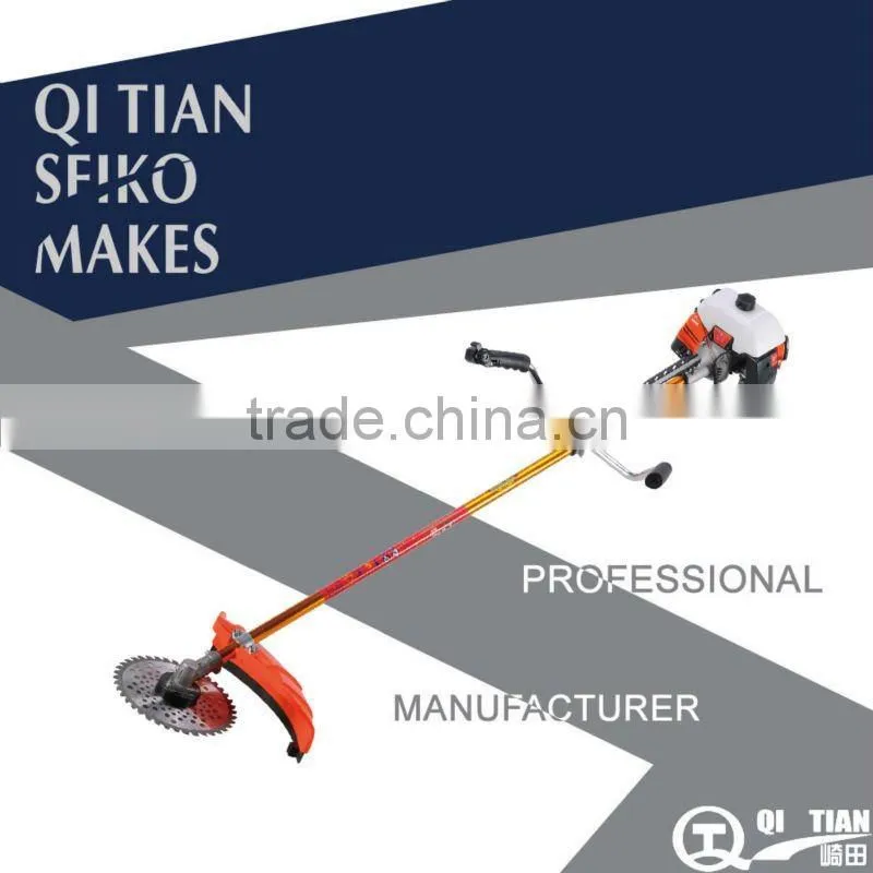FLOAT TYPE/2.0HP/40.7CC/MANUAL/GASOLINE/BRUSH CUTTER/GRASS TRIMMER/GRASS CUTTER/BRUSH CUTTER WITH WHEELS