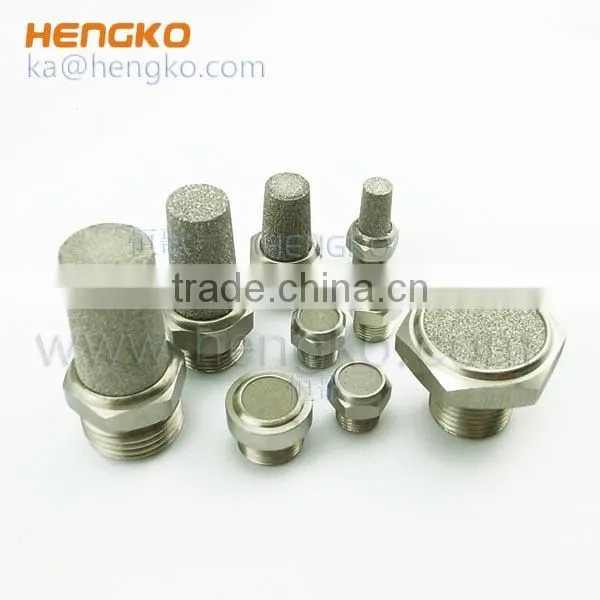Microns Porous sintered stainless steel filter elements