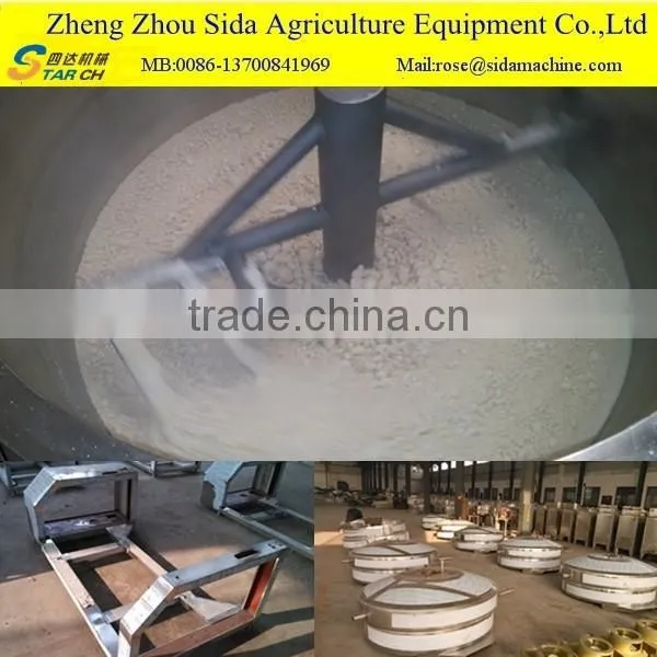 gas type automatic cassava fryer