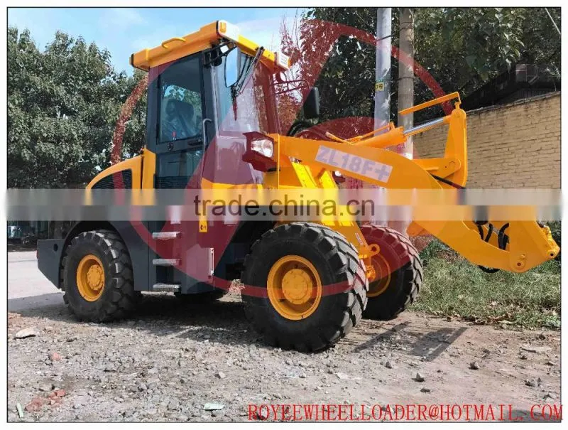 ZL18F Wheel Loader with V Snow Blade