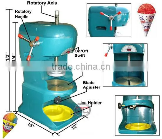 Hot Selling! Top Qaulity Factory Supply ABS Electric Ice Shavers