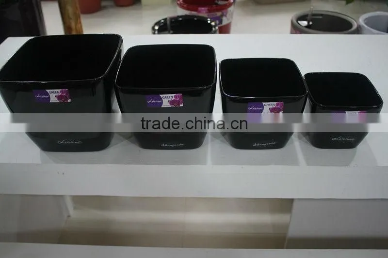cheap flowerpot wholesale,ceramic flower pot,square garden pot