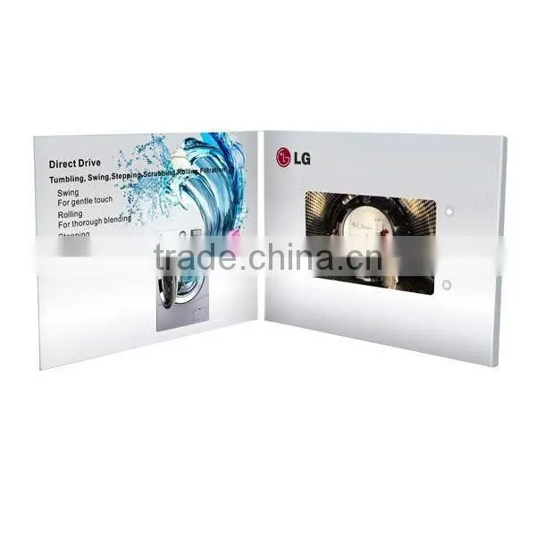 1.5 inch card video greeting card player digital photo frame