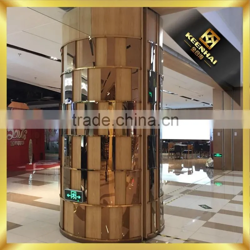 Project 304 Stainless Steel Interior Decorative Metal Columns