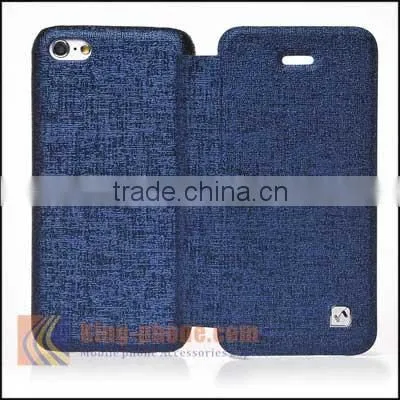 China Wholesale Mobile Phone Leather Flip Case Cover For iPhone 5