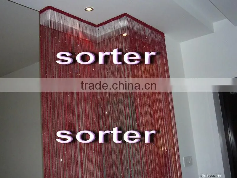swaying curtain line/string curtain for home decoration