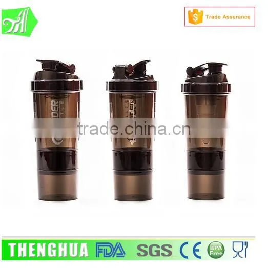 best selling 420ml platic sports drinking flat a5 water bottle