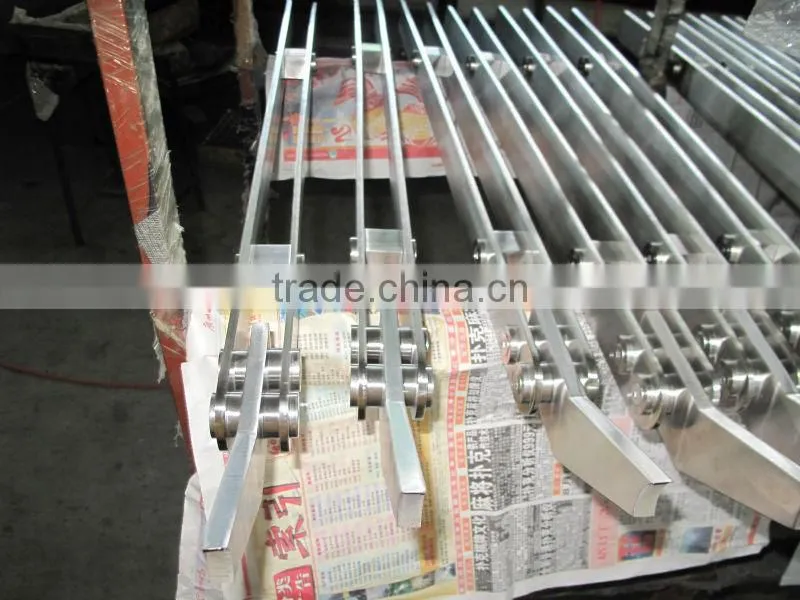 Modern stainless steel Handrail stanchion sign holder