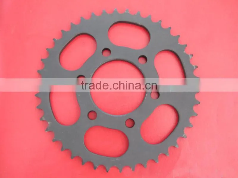 CD70 OEM color packing box motorcycle driving chain and sprocket kits