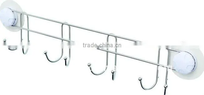 Suction bathroom accessories wall hook
