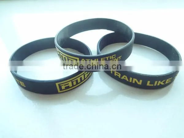 inkfilled adult bulk cheap silicone wristbands