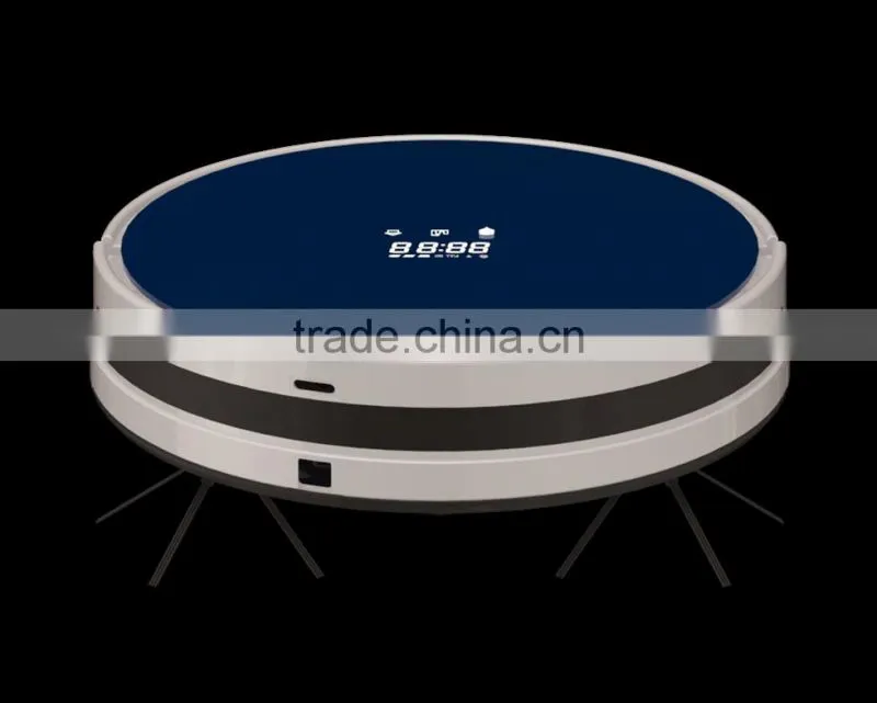 WIFI control robot vacuum cleaner 2016 high end wet mopping floor cleaner auto cleaner PREVAC650